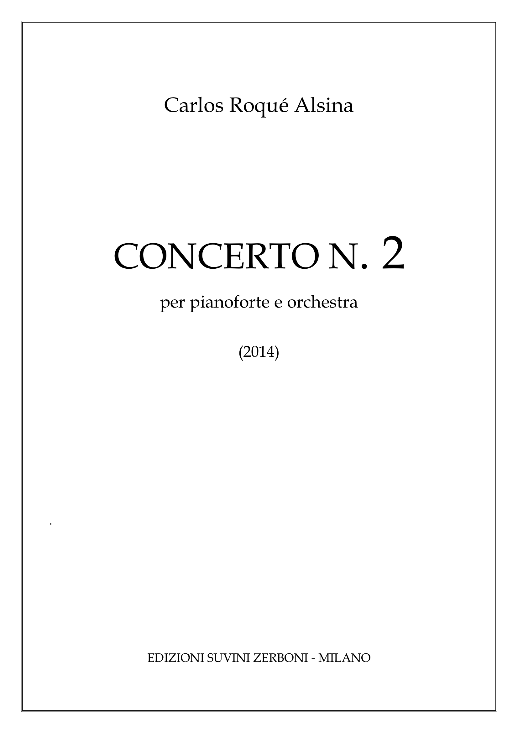 Secondo concerto per pianoforte e Orchestra_Alsina 1